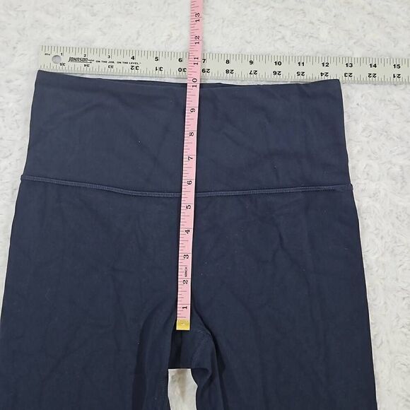 Athleta Womens Small Elation Capri Blue Gym Workout Yoga Activewear Running HIIT - Picture 2 of 8